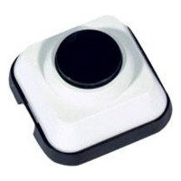 Schneider А1 0,4-011М кнопка звонка 0.4А белая с черной кнопкой (монт. пласт.)