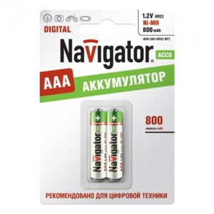 Navigator /R03  800mAh Ni-MH BL2 94461 (1/2/20/100)