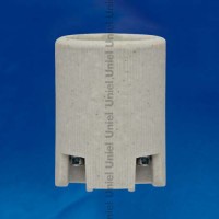 Uniel патрон керамический E14,  ULH-E14-Ceramic (1/400)