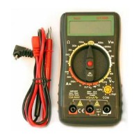 Мультиметр UT30D,AC(500V) DC(200mV..500V/2000мкА..10А) R(200кОм),диод-тест,транз.тест,форм.прям.имп.