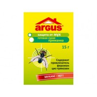 От мух приманка сухая 15гр., пакет ARGUS (инсектицид)