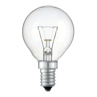 Лампа ДШ 60W E14 (уп.100шт.) шар прозрачный, цветная гофра (Калашниково)