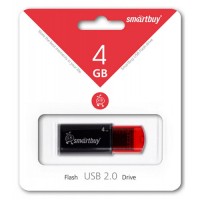 Флэш-диск USB 4Gb SmartBuy Click Black SB4GBCL-K