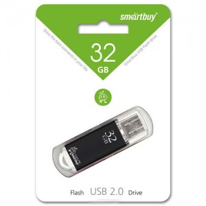 Флэш-диск USB 32Gb SmartBuy V-Cut Black SB32GBVC-K