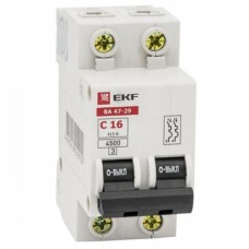 EKF Basic автоматический выкл. ВА 47-29, 2P 32А (C) 4,5кА  mcb4729-2-32C