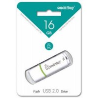 Флэш-диск USB 16GB Smartbuy Crown White