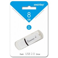 Флэш-диск USB 8GB Smartbuy Paean White (SB8GBPN-W) (1/10)