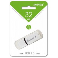 Флэш-диск USB 32GB Smartbuy Paean White (SB32GBPN-W) (1)