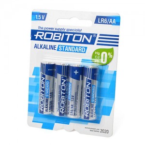 Robiton LR06/316 BL4 (Цена за шт.)