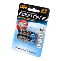 Аккумулятор Robiton R6 1800mAh Ni-MH BL2, 08790