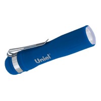 Uniel фонарь ручной S-LD045-B blue (3xR6) 1св/д 0.5W (25lm), синий/пластик., влагозащ., BL (1/50)