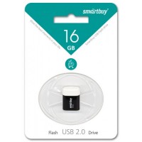 Флэш-диск USB 16Gb Smartbuy LARA Black (SB16GBLARA-K) (1)