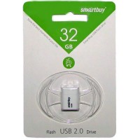 Флэш-диск USB 32Gb Smartbuy LARA White (SB32GBLARA-W)