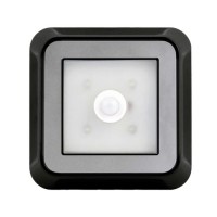 Smartbuy фонарь кемпинговый SBF-4-K (4xR03) 4св/д, черн/пласт+мет, датчик движения+фотосенсор,магнит