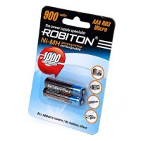 Аккумулятор Robiton /R03 900mAh Ni-MH BL2