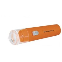 Ultraflash фонарь ручной "эконом" 917-TH (3xG10 в компл.) 1св/д, оранж./пластик, BL