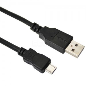 USB(A)шт. - microUSBшт. 1.8 м Rexant, черный, арт. 18-1164-2