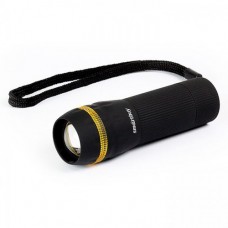 Smartbuy фонарь ручной SBF-306-3AAA (3xR03) 1св/д 3W (100lm), черный/пластик, фокусировка, zoom (1)