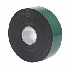 Двусторонний скотч, зеленого цвета на черной основе, 30мм, 5метров  REXANT, 09-6130