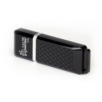 Флэш-диск USB 16GB Smartbuy Quartz series Black (SB16GBQZ-K)