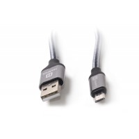 USB(A)шт. - microUSB 1м HARPER BRCH-310 SILVER, серебро