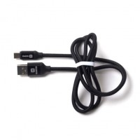 USB(A)шт. - USB type C 1м HARPER BRCH-710 BLACK, черный