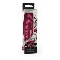 Наушники вакуумные SmartBuy® JAZZ, розовые, 3 пары силиконовых вставок (SBE-740)/40