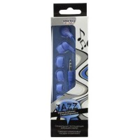 Наушники вакуумные SmartBuy® JAZZ, синие, 3 пары силиконовых вставок (SBE-770)/40
