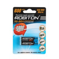 Аккумулятор Robiton R03 600mAh 1,2V BL4, 08795