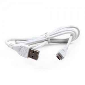 Кабель USB Robiton P1 USB A - MicroUSB, 1м белый PK1