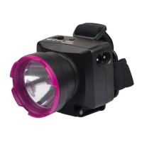 ФАЗА фонарь налобный AccuFH7-L1W-bk (акк.4V 0.4Ah) 1св/д 1W (70lm), черн+розовый/пластик, 2 режима