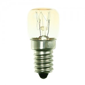 Uniel лампа накаливания для духовок (+300°) E14 15W 220V прозрачная IL-F22-CL-15/E14