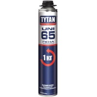 Tytan (Титан) Professional 65 UNI Пена монтаж.(п/пистолет) летняя 750мл арт.30217 вес баллона 1000гр