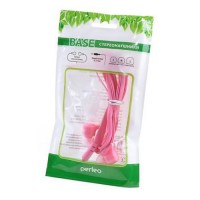 Perfeo наушники вакуумные BASE, плоский провод 1.2 м, розовые, Jack 3.5 (PF-BAS-PNK|PF-STN-PNK)