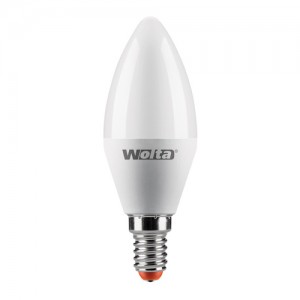 Wolta лампа св/д свеча C37 E14 7,5W(625lm) 6500K 6K 100X37 25WC7.5E14