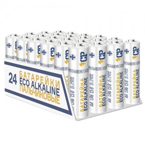 Элемент питания CRAZYPOWER Eco Alkaline LR6/316 BOX24 (24/576)