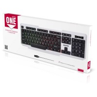 Клавиатура проводная с подсветкой Smartbuy ONE 333 USB бело-черная (SBK-333U-WK)/20
