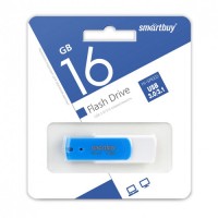 Флэш-диск (флэшка) USB 3.0 SmartBuy 16GB Diamond Blue (SB16GBDB-3)