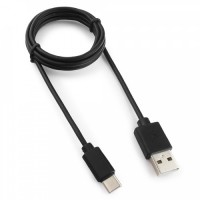 Кабель USB(A)шт. - 3.1 type C шт. Гарнизон GCC-USB2-AMCM-1M, USB2.0 AM/ USB3.1 Type-C, 1м, пакет