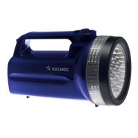 Космос фонарь-прожектор 860LED (4xR20, 4R25) 19св/д (160lm), синий/пластик, влагозащитный