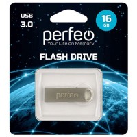 Флэш-диск USB 3.0 16GB Perfeo M08 Metal Series