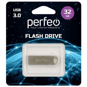 Флэш-диск USB 3.0 32GB Perfeo M08 Metal Series