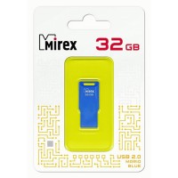 Флэш-диск USB 32 ГБ  Mirex MARIO BLUE 32GB (ecopack)